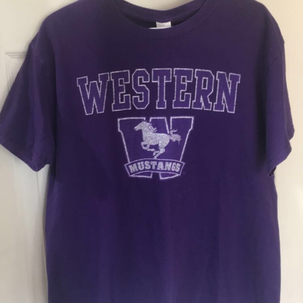 Men’s large western t-shirt